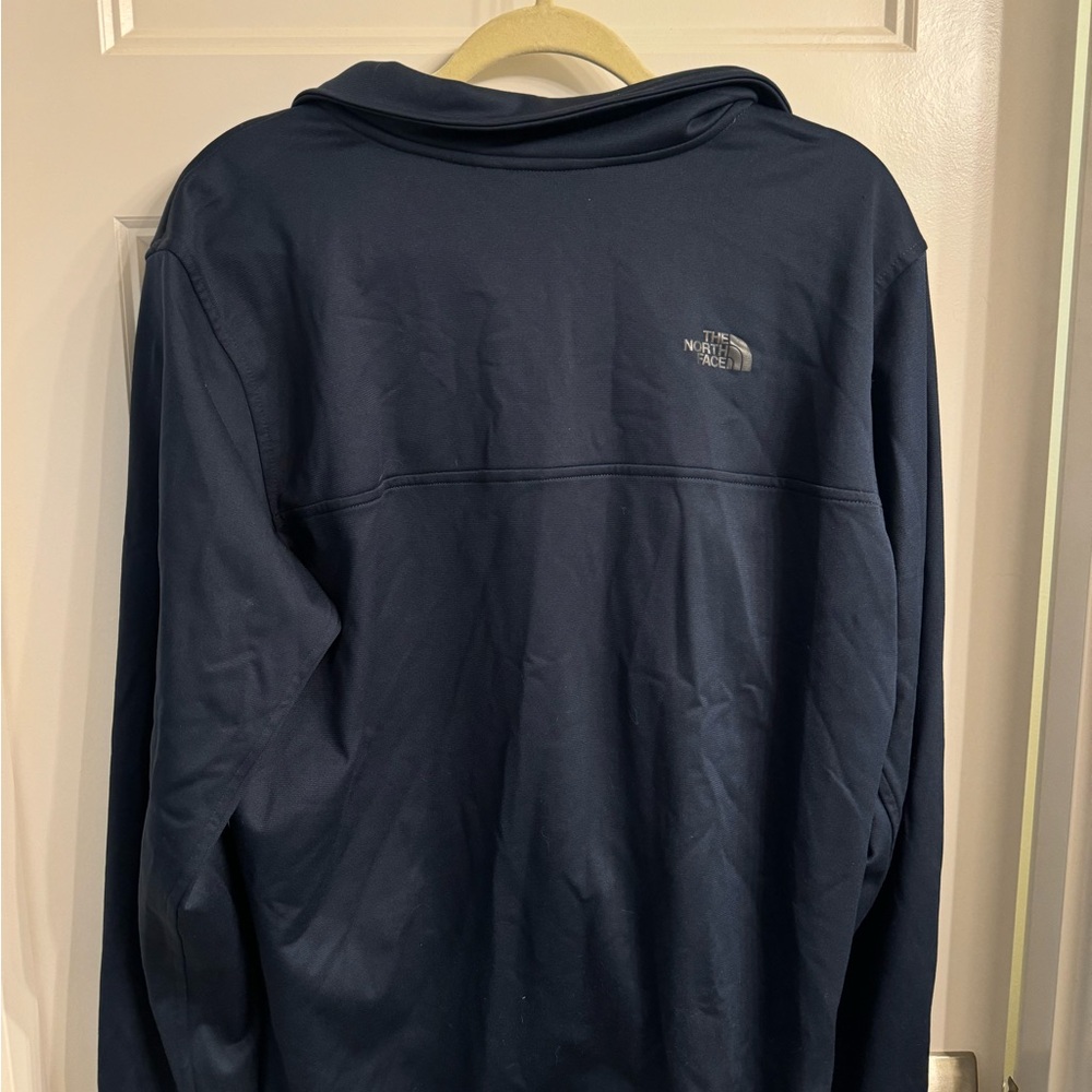The North Face Men's Navy Quarter Zip - Picture 3 of 3